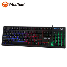 US Layout Cool Multicolor and Soft key backlit USB wired Rainbow gaming Keyboard