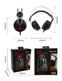 100% Original Redragon H601 USB 7.1 Virtual USB Gaming Headset Gamer Headphone