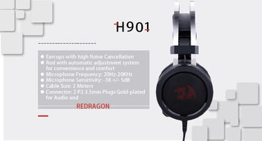 Redragon H901 Lightweight Adjustable Omnidirectional Mic Headset