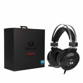 Redragon H991 TRITON Wired Active Noise Canceling 7.1 Channel Surround Stereo ANC Over Ear Headphone Gaming Headset